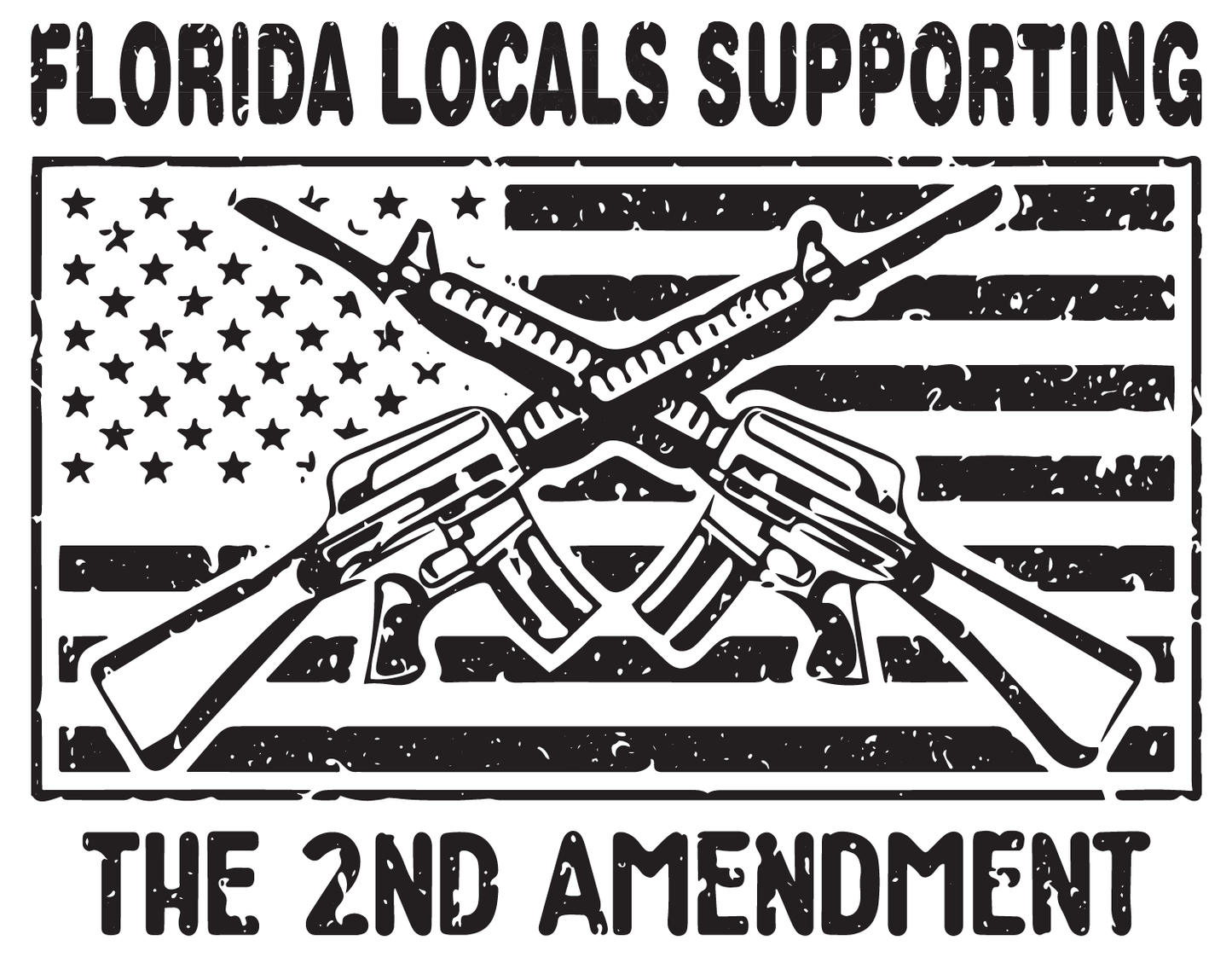 Mens Flocal 2nd Amendment Tank