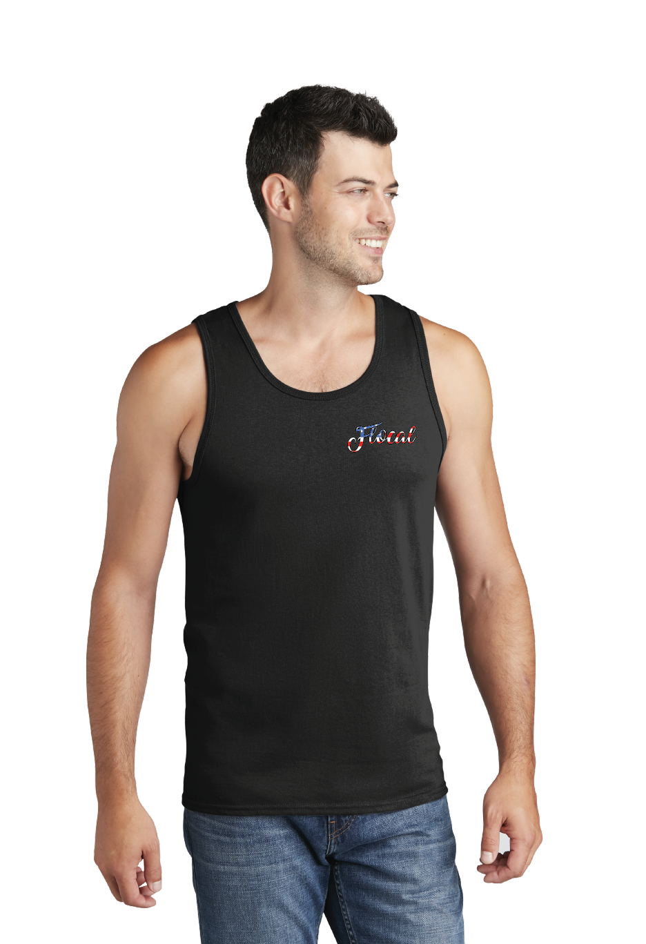 Mens Flocal 2nd Amendment Tank