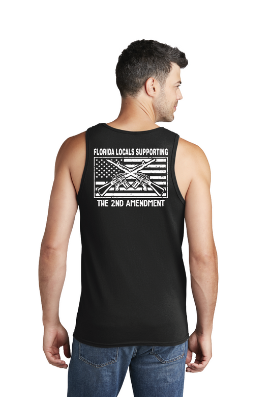 Mens Flocal 2nd Amendment Tank