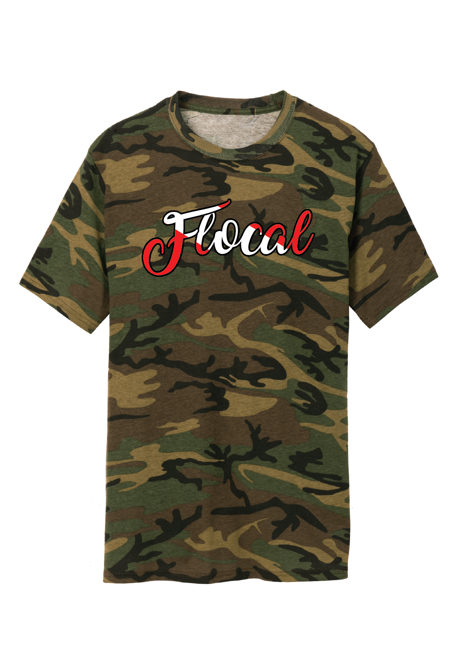 Camo Flocal Tee