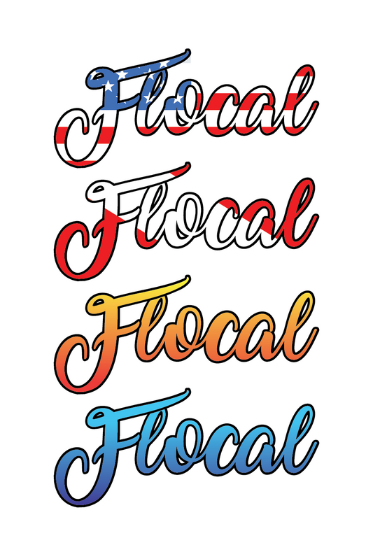 Flocal Sticker