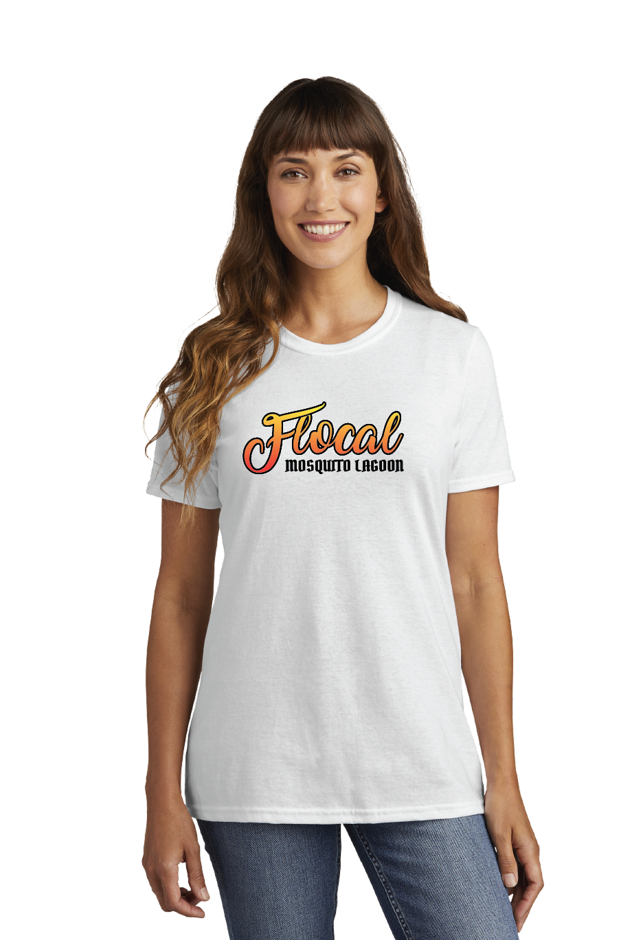 Mosquito Lagoon Ladies Flocal Tee