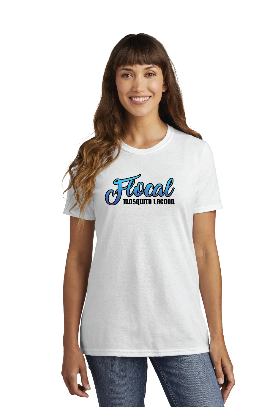 Mosquito Lagoon Ladies Flocal Tee